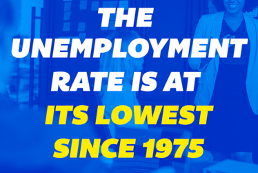 Unemployment is at its lowest level for over four decades